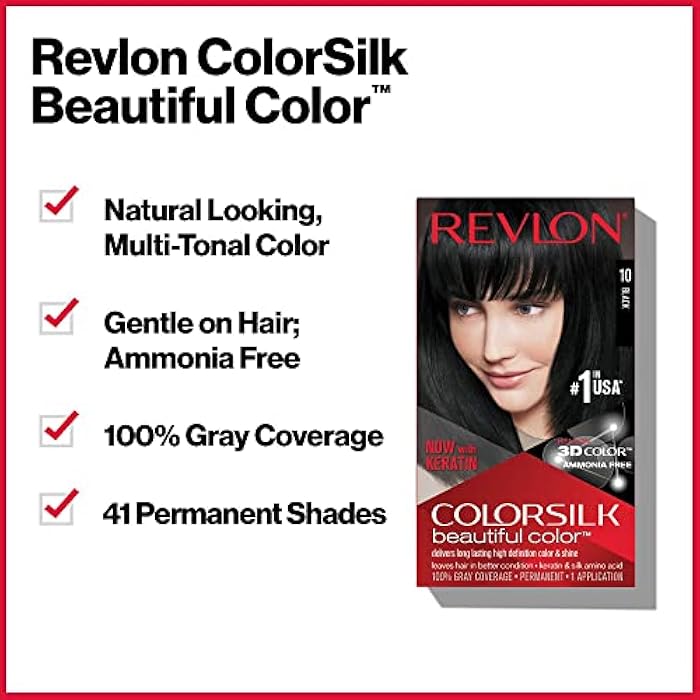Revlon - Revlon Colorsilk Senza Ammoniaca 55 Light Reddish Brown - Image 4
